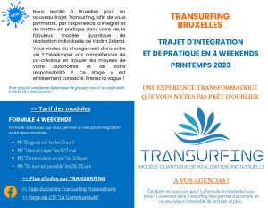 TRANSURFING – BRUXELLES – PRINTEMPS 2023 – TRAJET