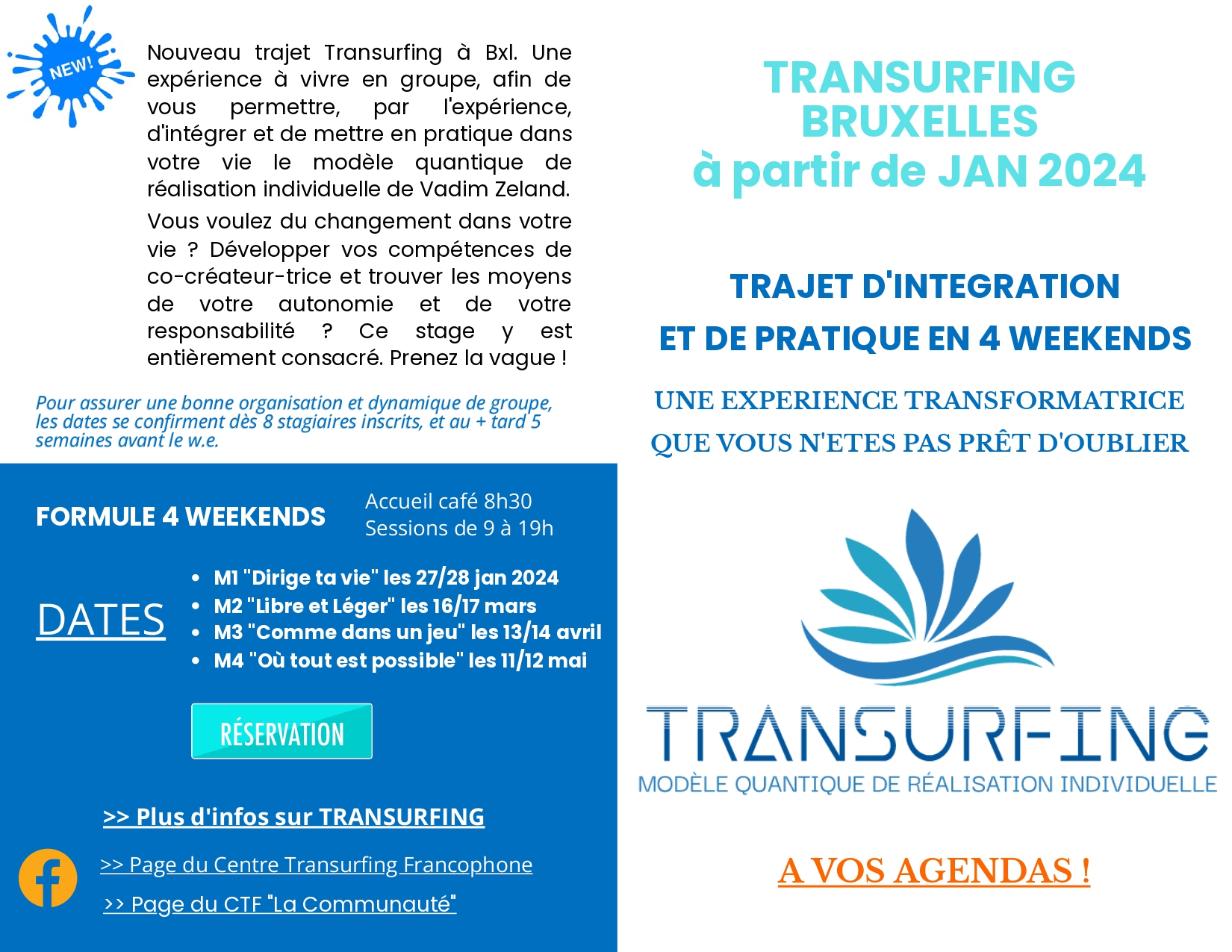 You are currently viewing TRANSURFING – Bruxelles – Janvier – Mai 2024